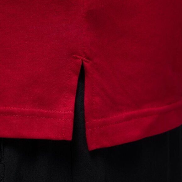 NEW with Tags Nike Jordan Sport Men's Dri-FIT Short-Sleeve Top Gym Red/Black XXL - Picture 4 of 5